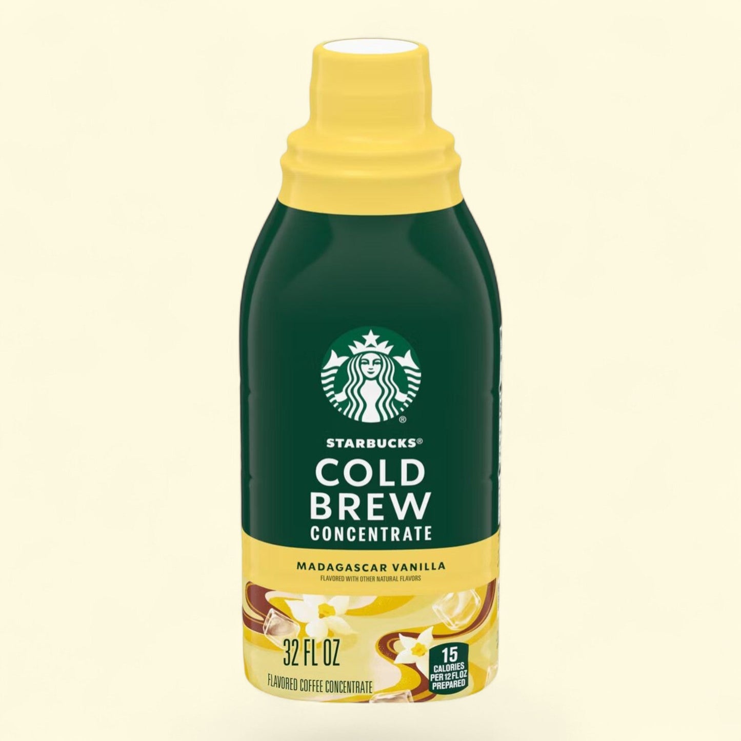 Starbucks Cold Brew Coffee, Madagascar Vanilla, 32 fl oz.
