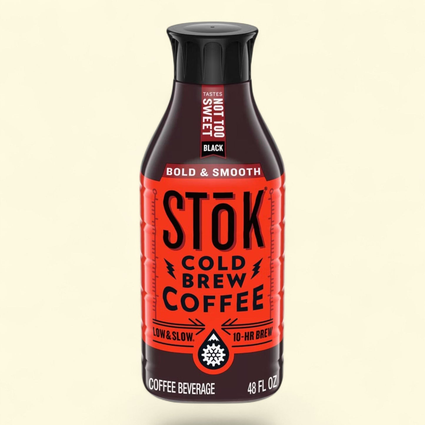 SToK Not Too Sweet Black Cold Brew Coffee, 48 fl oz — authentic US product shipped worldwide by Treatspree