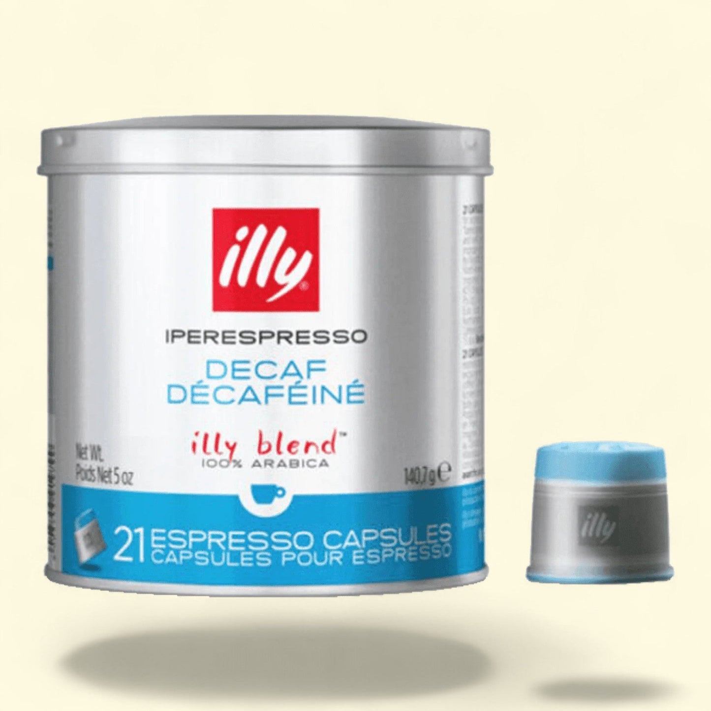 Illy Decaf iperEspresso Capsules, Classico Medium Roast, 21 Ct