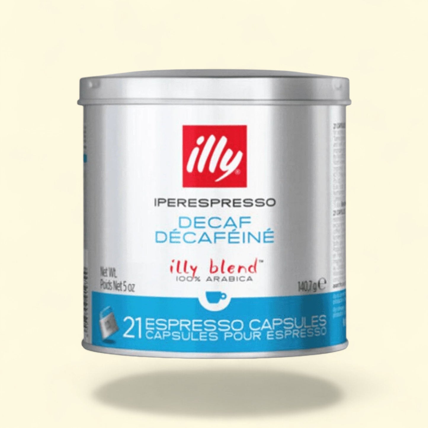 Illy Decaf iperEspresso Capsules, Classico Medium Roast, 21 Ct — authentic US product shipped worldwide by Treatspree