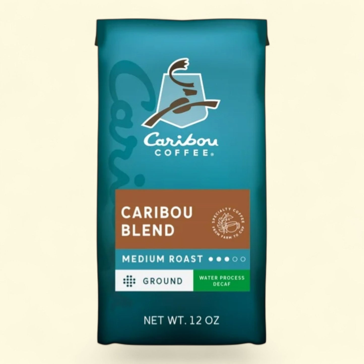 Caribou Coffee Decaf Caribou Blend Ground Coffee, 12 oz