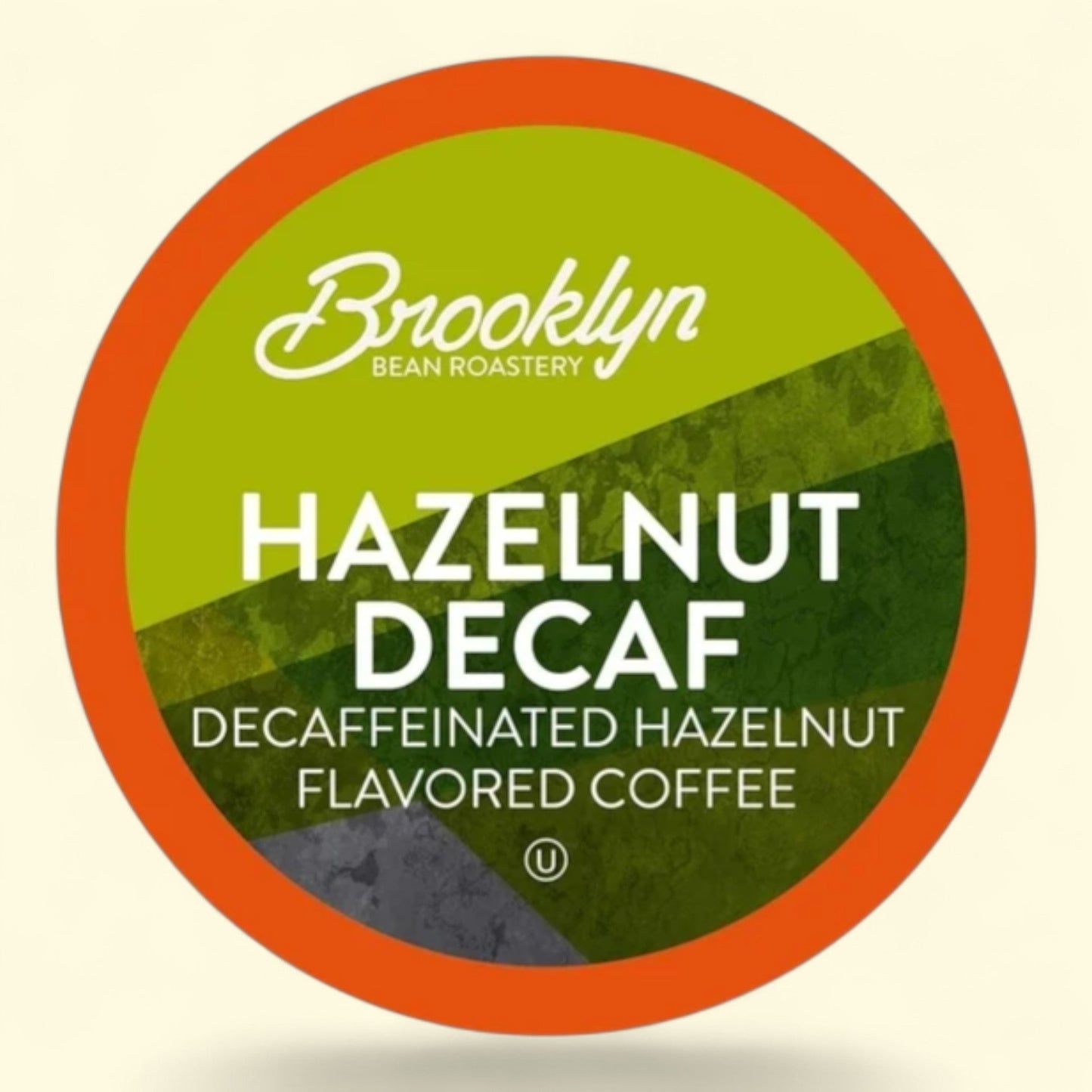 Brooklyn Bean Roastery Hazelnut Coffee Decaf Pods, 40-Pack