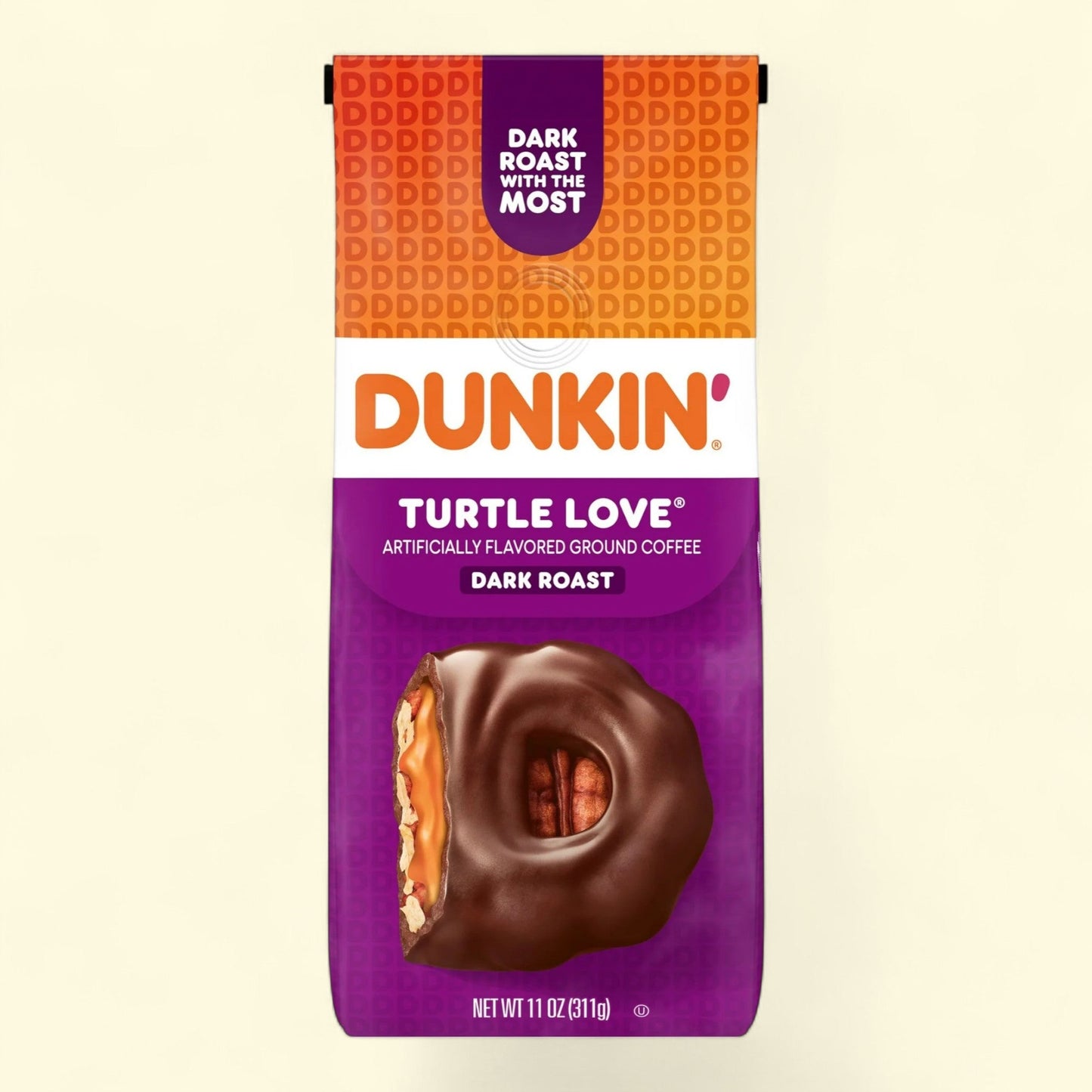 Dunkin' Turtle Love Ground Coffee, 11 oz