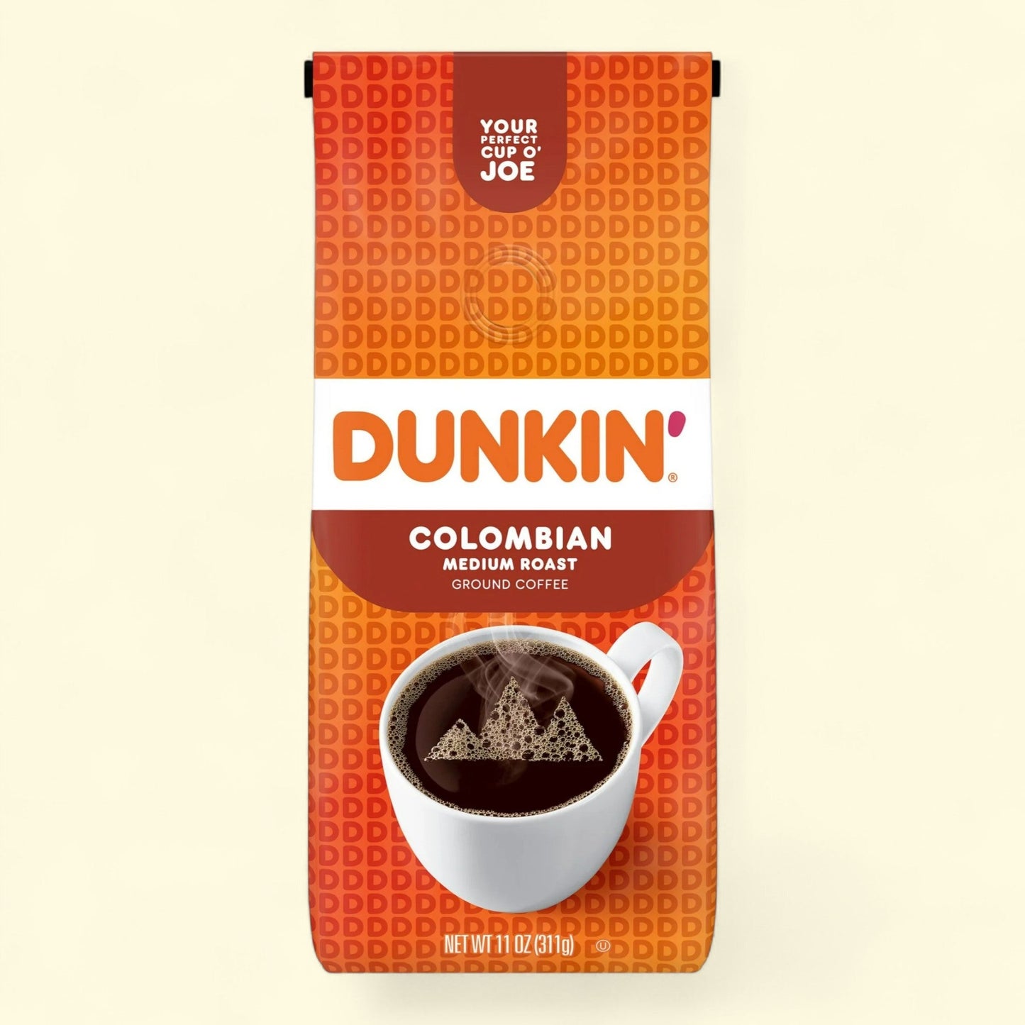 Dunkin' Colombian Medium Roast Ground Coffee, 11 oz