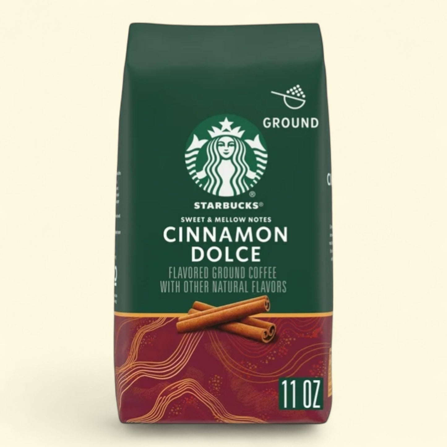 Starbucks Cinnamon Dolce Ground Coffee, 11 oz
