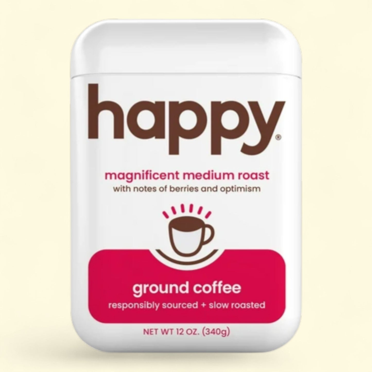 Happy Ground Coffee, Medium 12oz