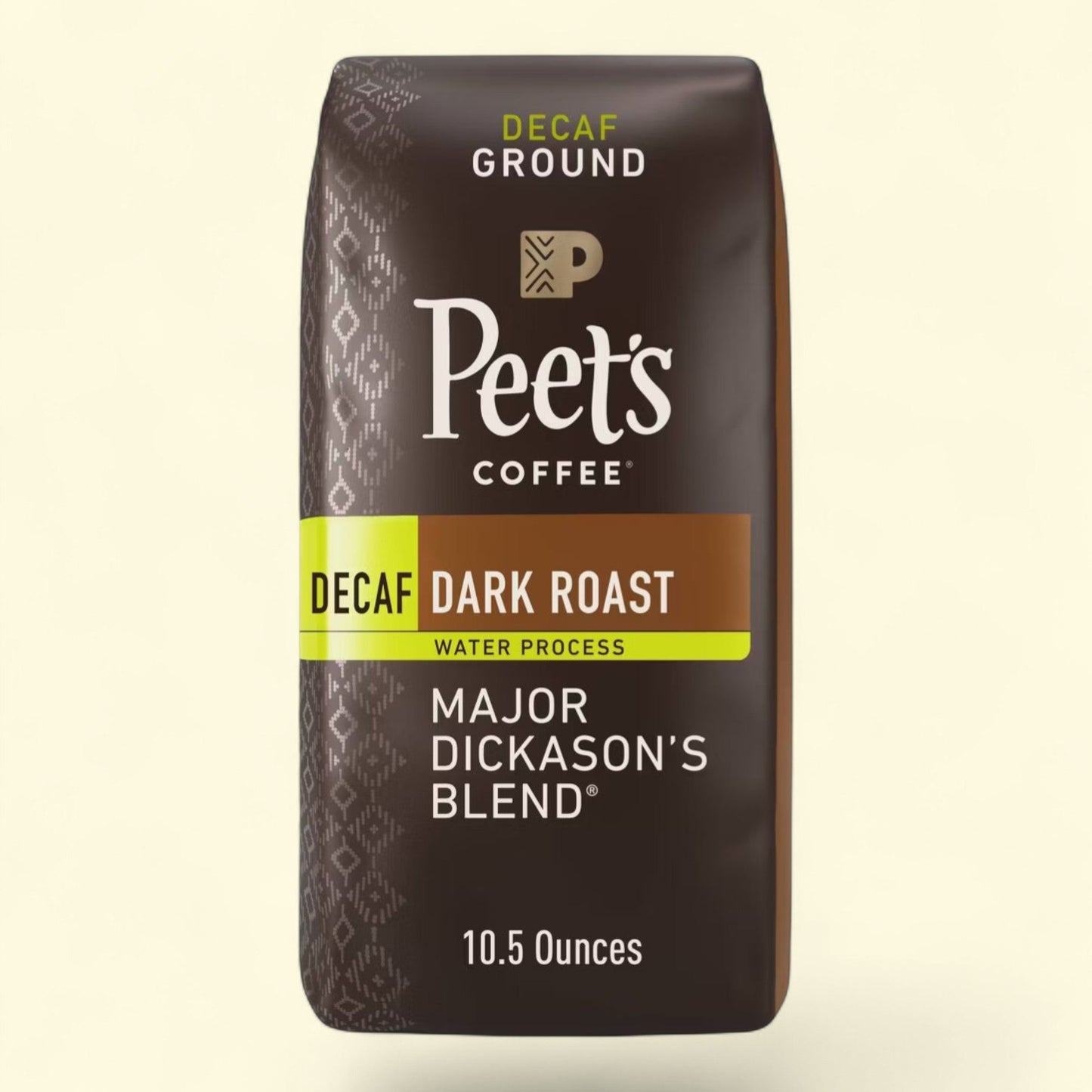 Peet's Decaf Major Dickason's Blend Ground Coffee, 10.5oz