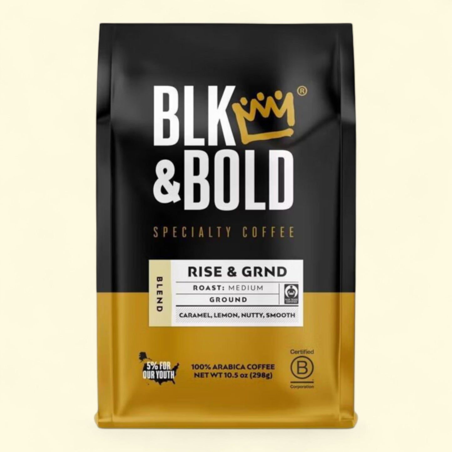 BLK & Bold Rise & GRND Blend, 10.5oz
