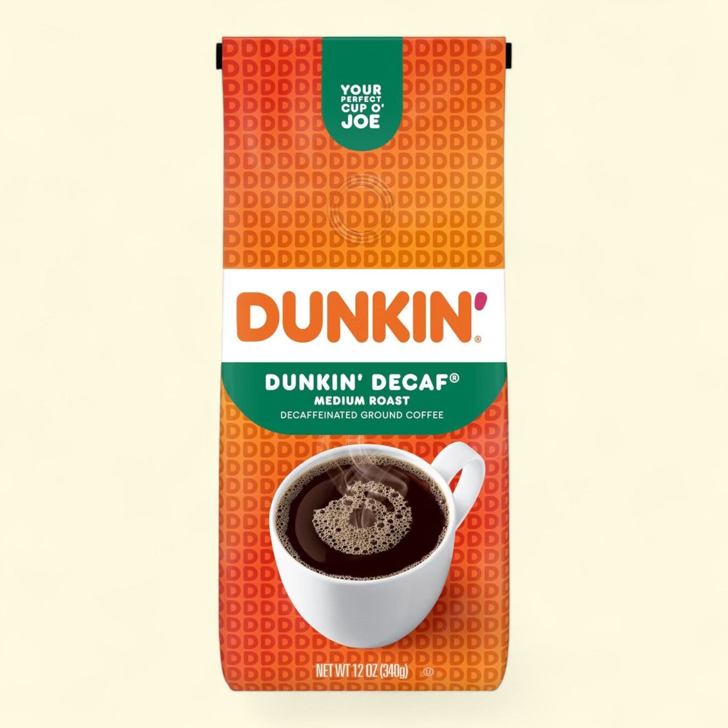 Dunkin' Decaf Ground Coffee, 12oz