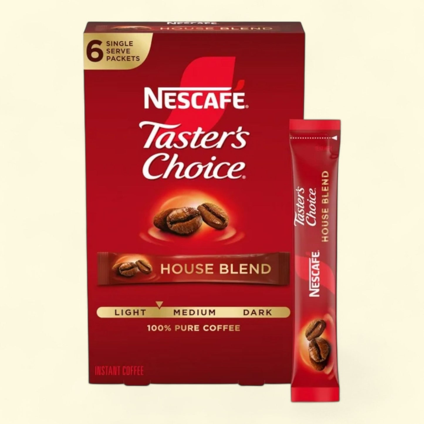 NESCAFÉ Taster's Choice House Blend, 6 Packets