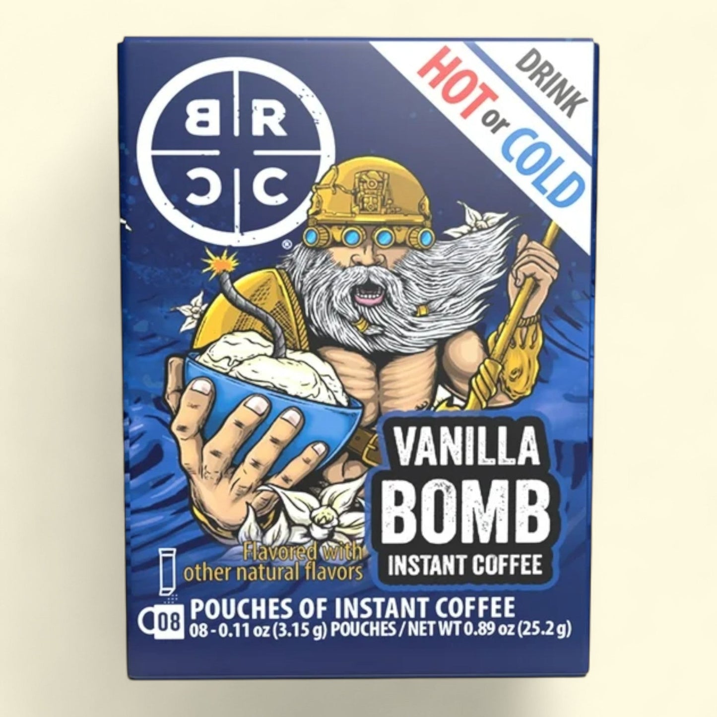 Black Rifle Coffee Company Vanilla Bomb Instant Coffee, 8 Ct