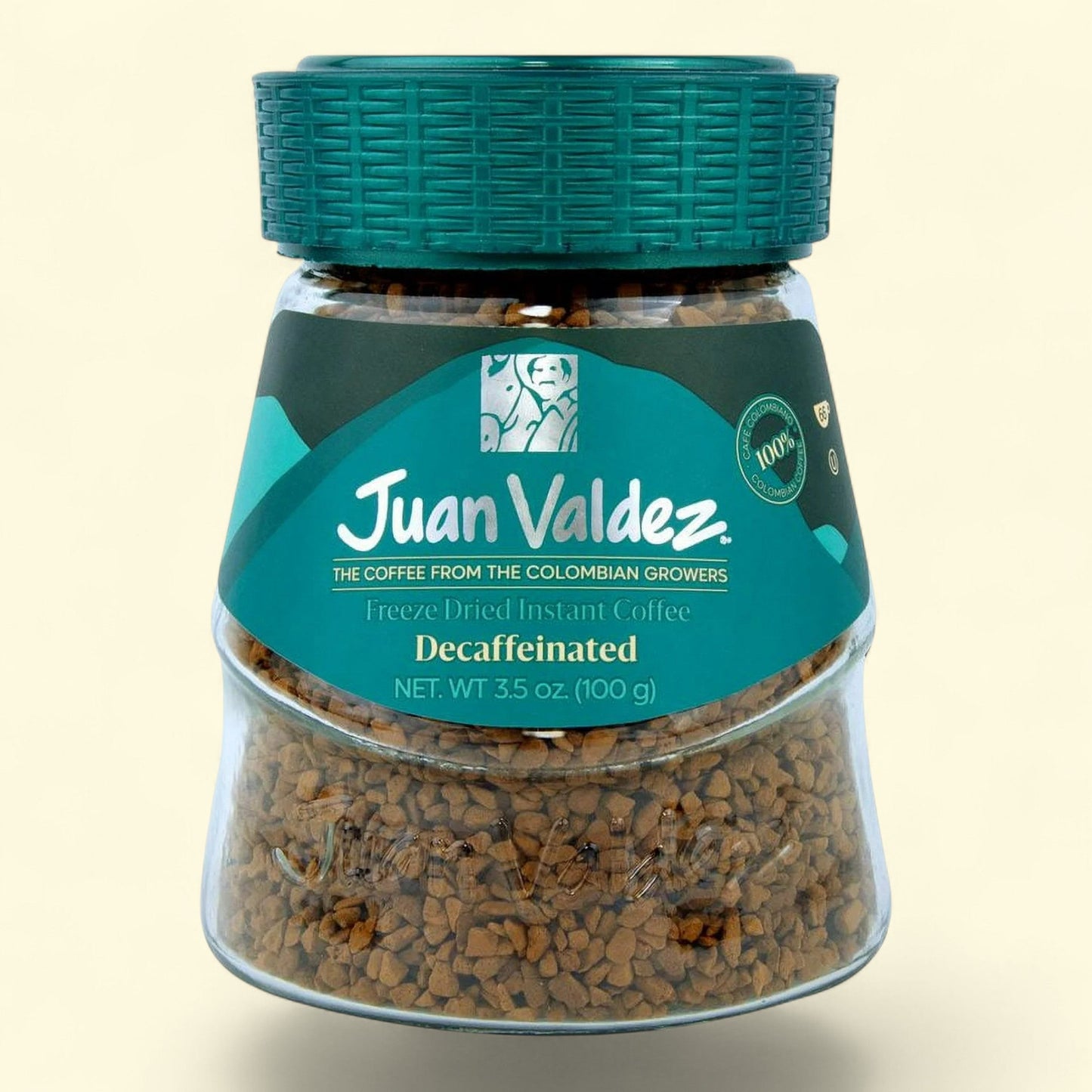 Juan Valdez Decaf Instant Coffee, 3.5 oz Jar