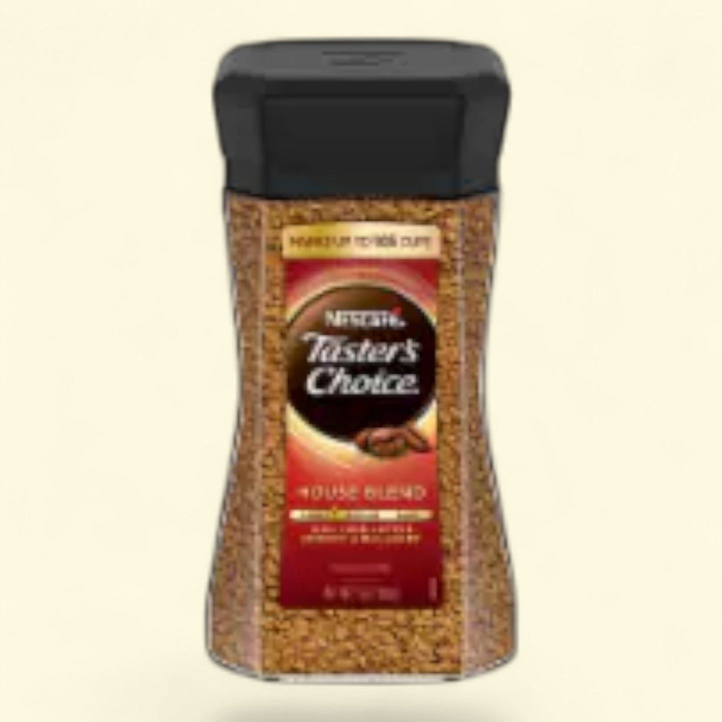 NESCAFÉ Taster's Choice House Blend Medium-Light Roast Instant Coffee, 7 oz