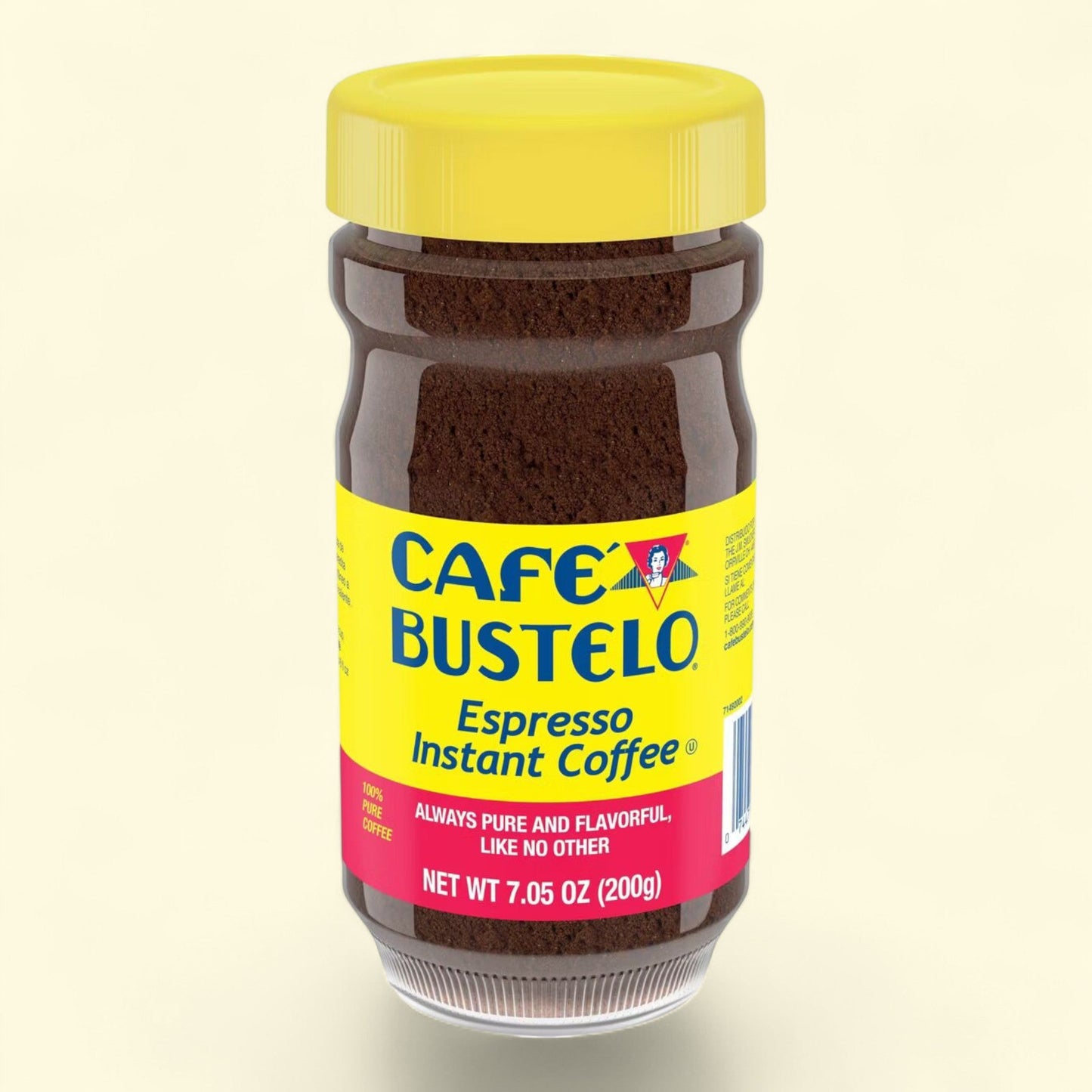 Café Bustelo Espresso-Style Dark Roast Instant Coffee, 7.05oz