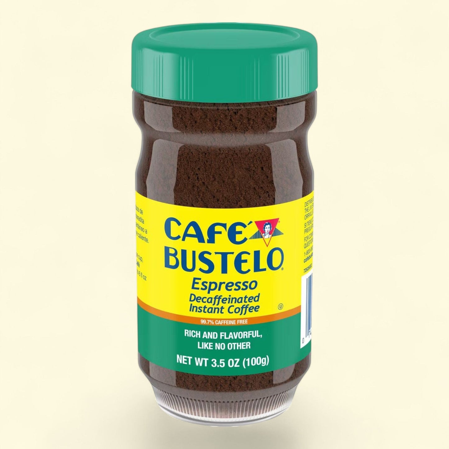Café Bustelo Decaffeinated Instant Coffee, 3.5oz