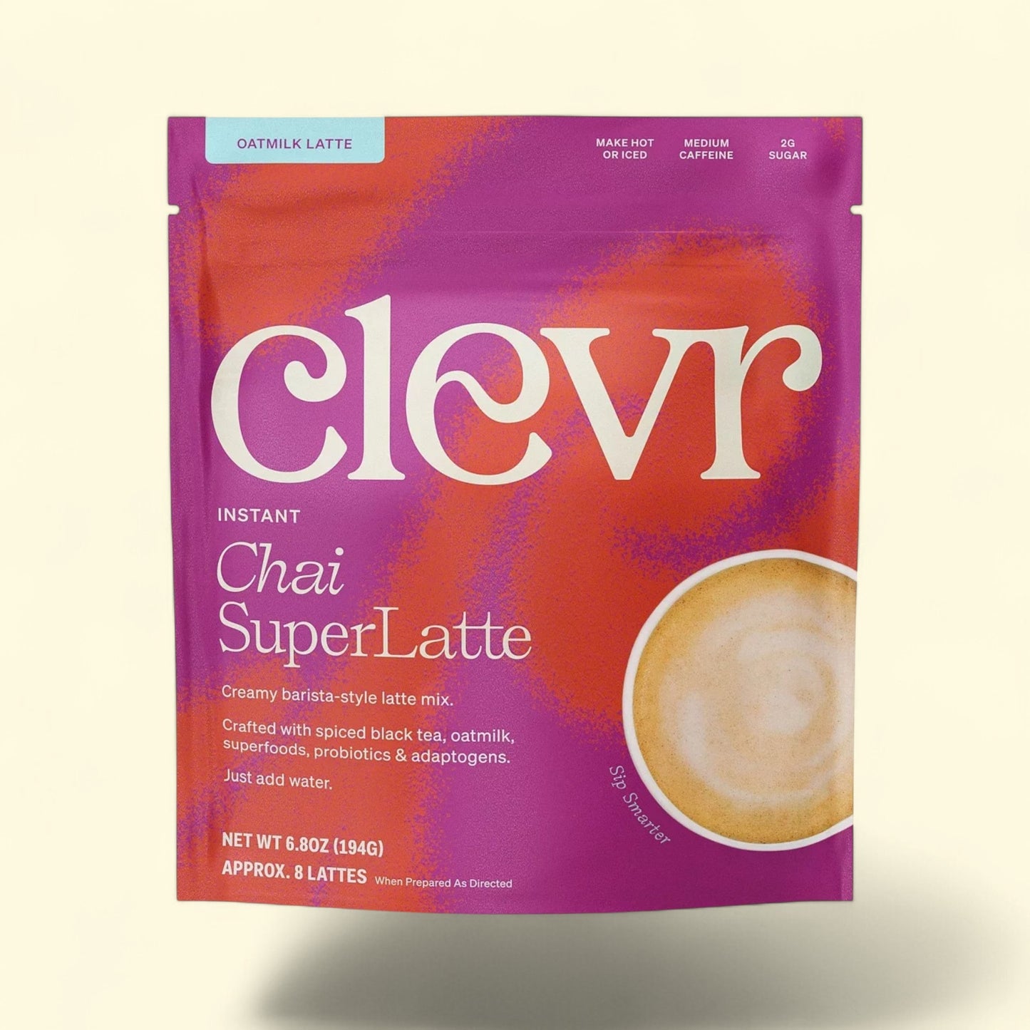Clevr Chai Superlatte, 6.8oz — authentic US product shipped worldwide by Treatspree