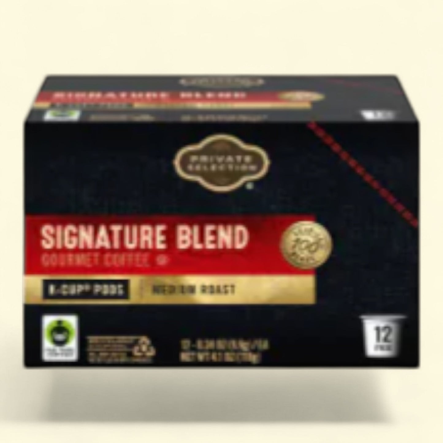 Private Selection, Signature Blend Medium Roast Coffee Pods, 12 count