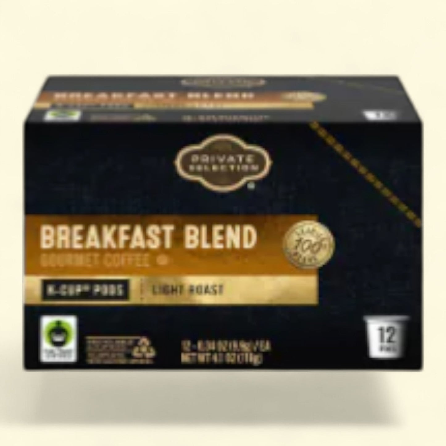 Private Selection, Breakfast Blend Light Roast Coffee Pods, 12 count