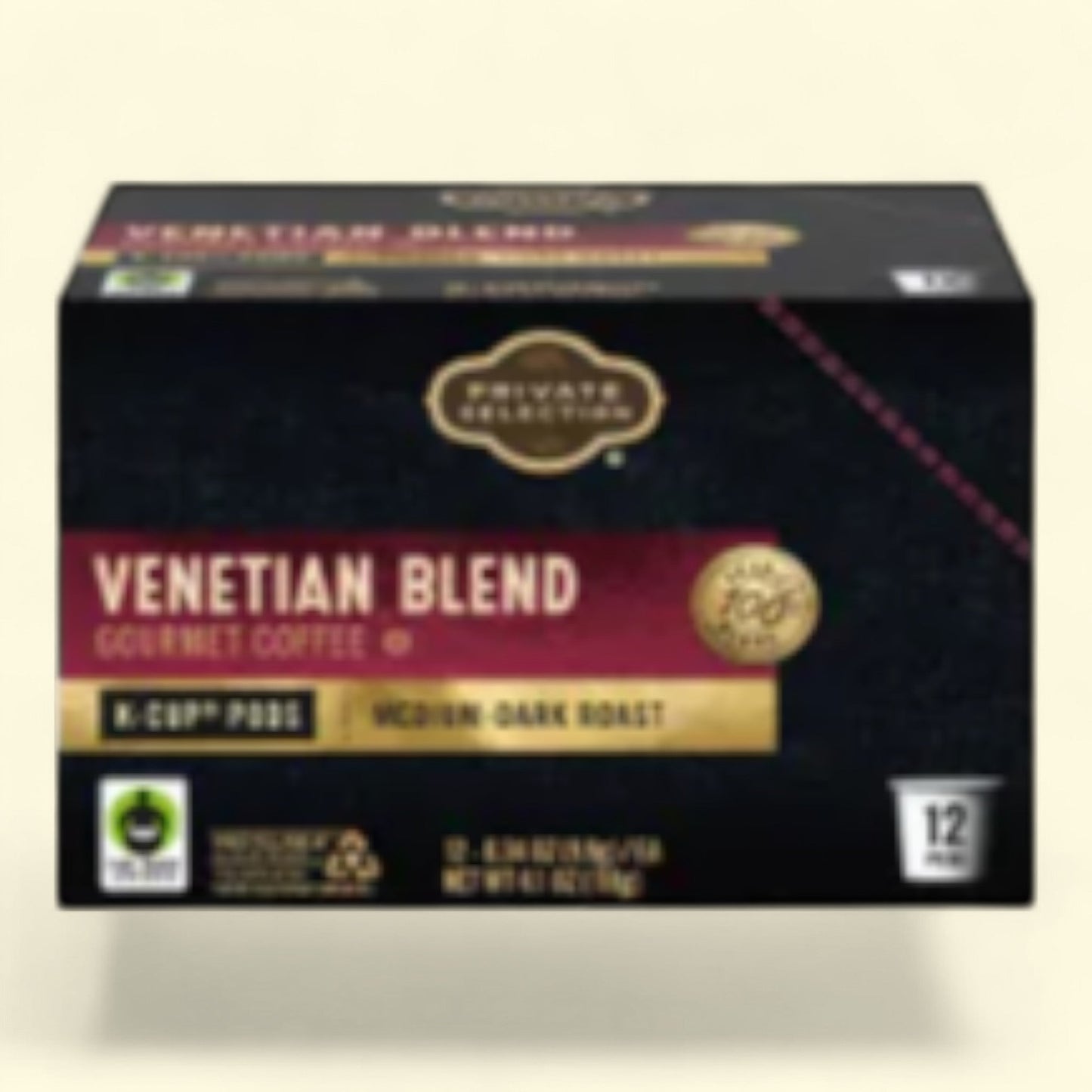 Private Selection, Venetian Blend Medium Dark Roast Coffee Pods, 12 count