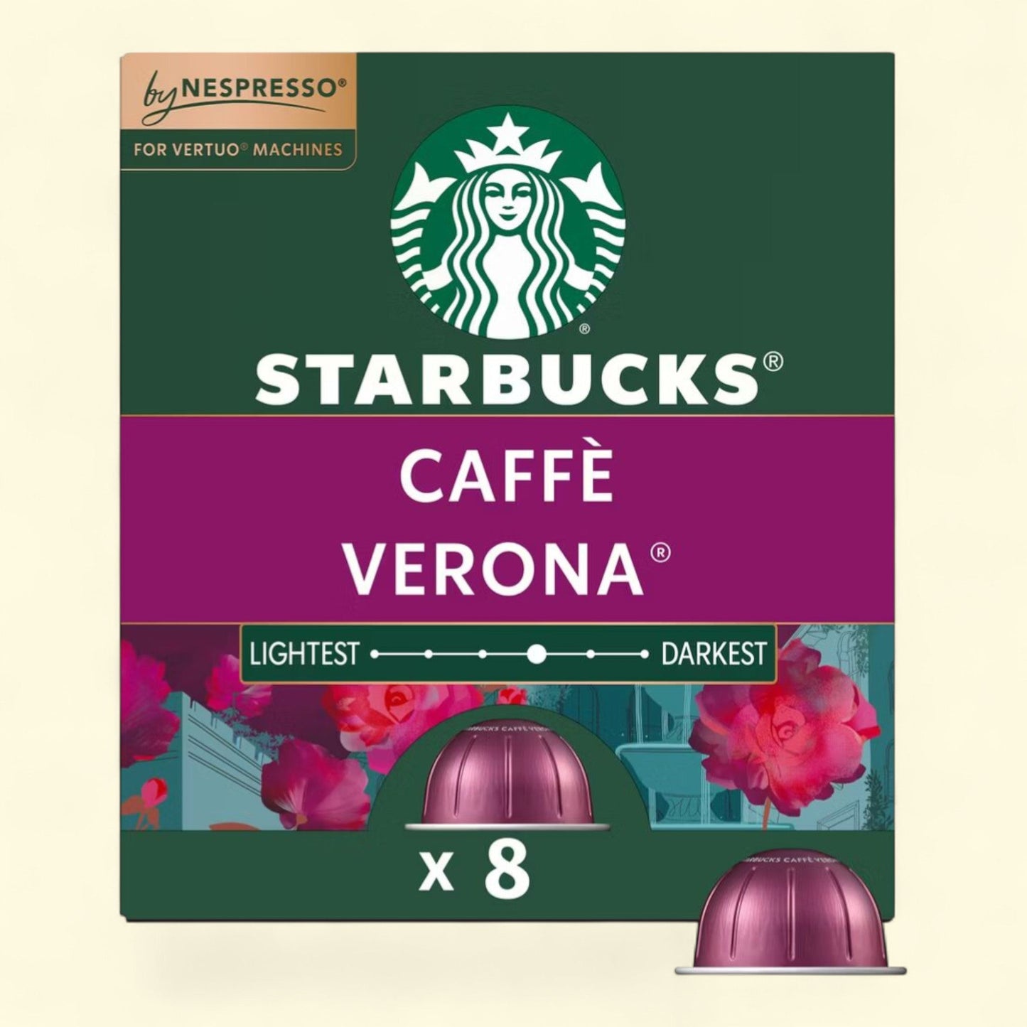 Starbucks Nespresso, Vertuo Caff Verona, 8 count