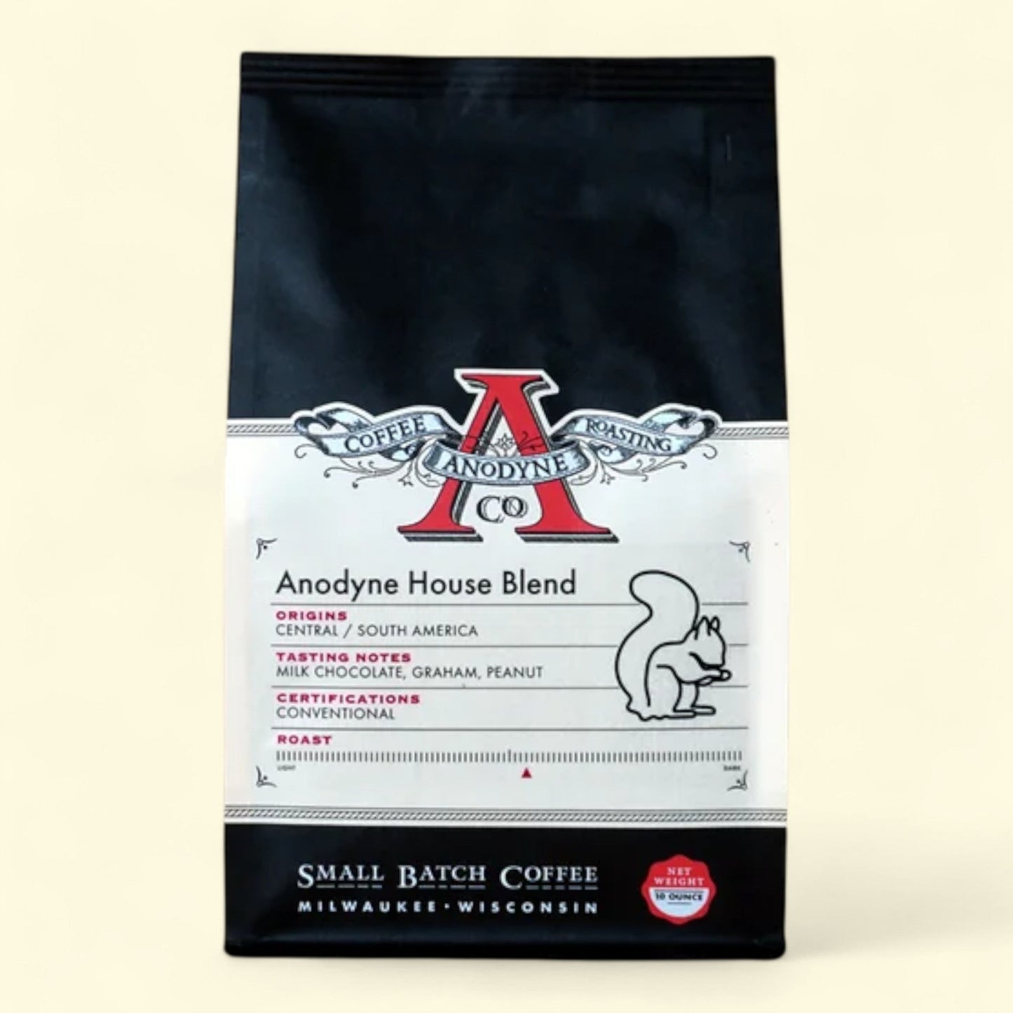 Anodyne Coffee Roasting Co. House Blend, 10oz