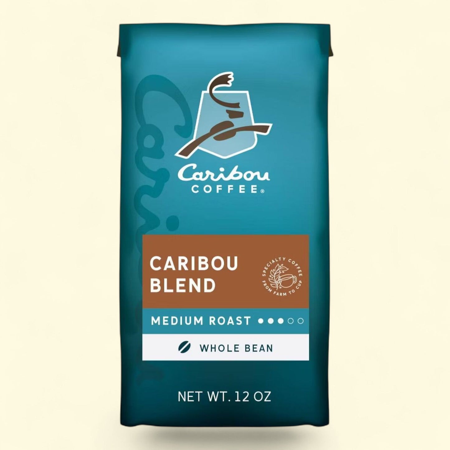 Caribou Coffee Caribou Blend Whole Bean Coffee, 12oz