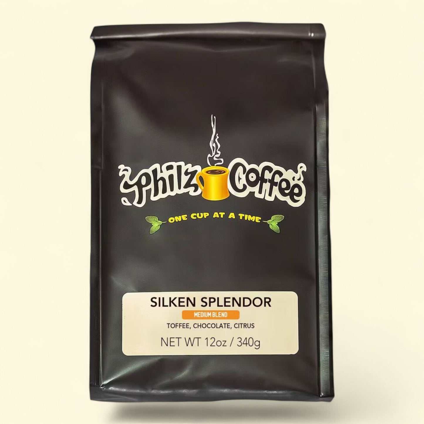 Philz Silken Splendor Whole Bean Coffee, 12oz
