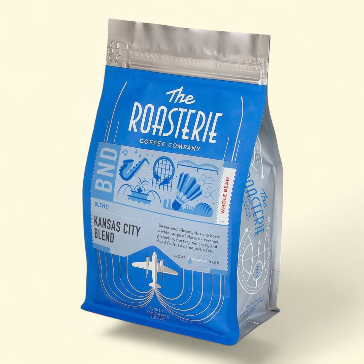 The Roasterie Kansas City Blend Whole Bean Coffee, 12oz