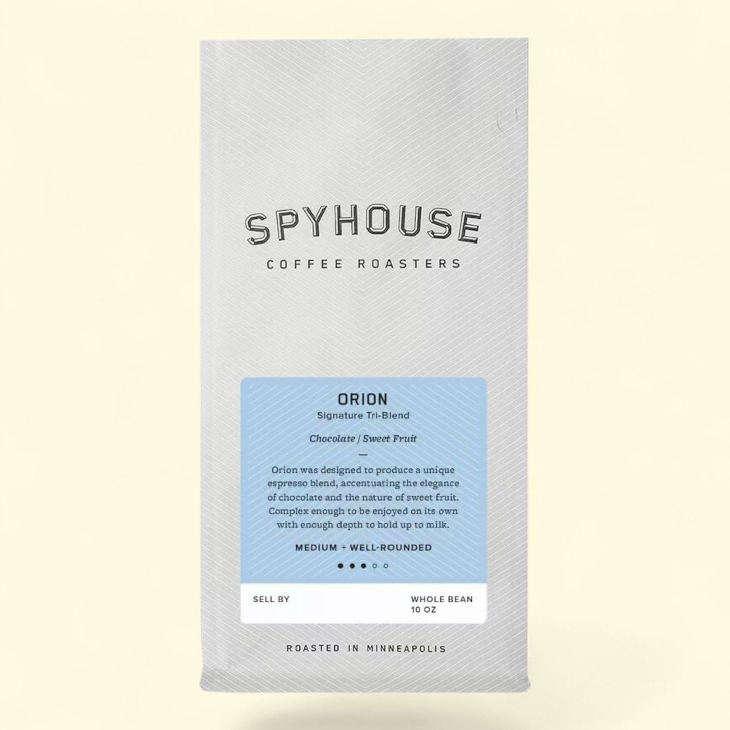Spyhouse Coffee Roasters Orion Signature Blend Espresso Roast Coffee, 10oz