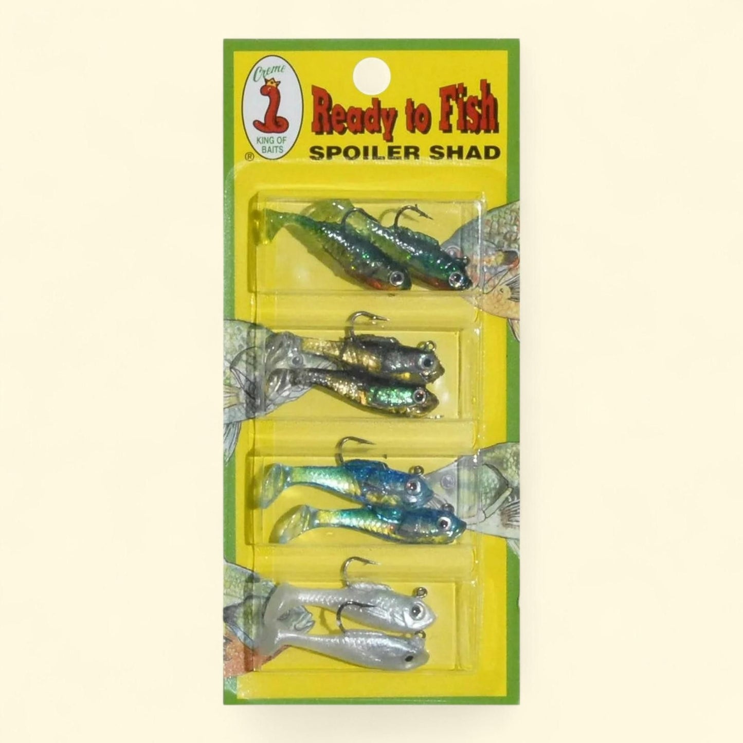 Assortiment de kits Creme Spoiler Shad, lot de 8 pièces