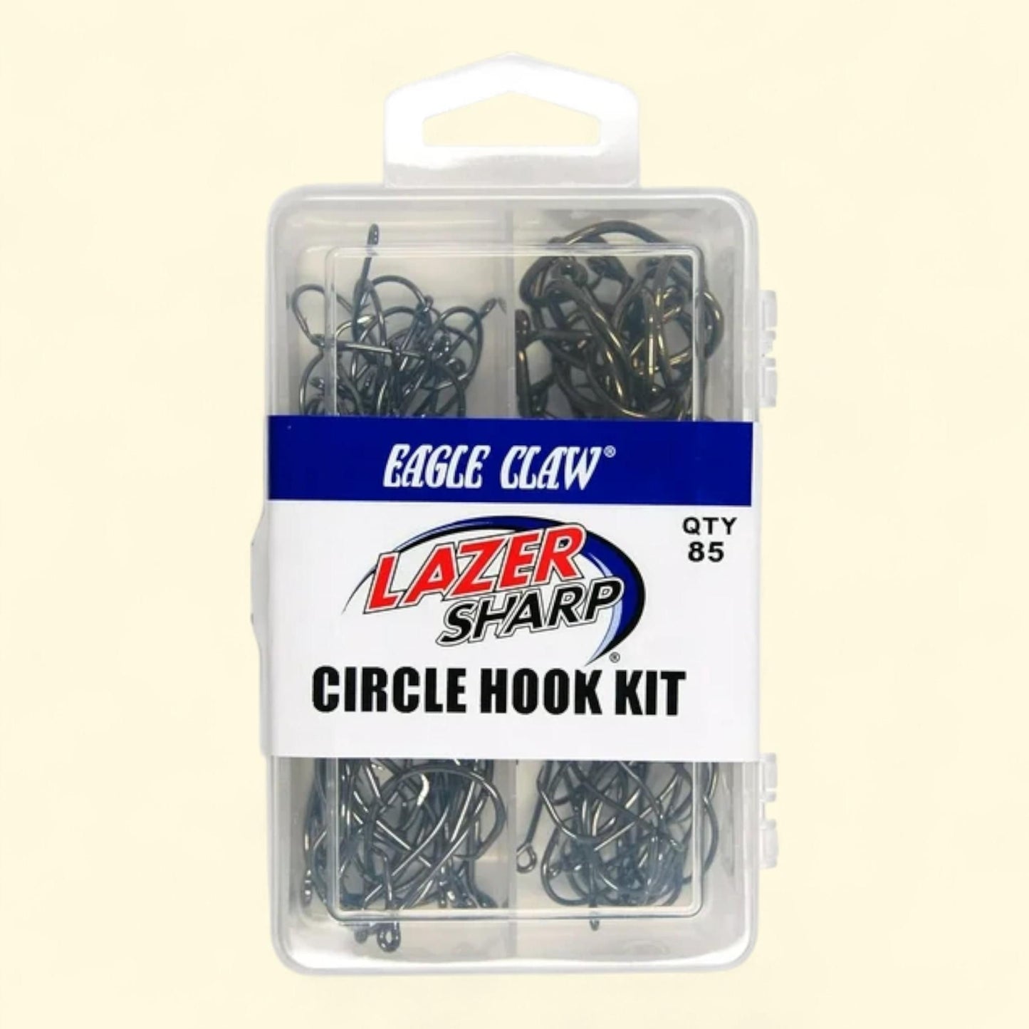 Assortiment d'hameçons circulaires Eagle Claw, 3 pièces