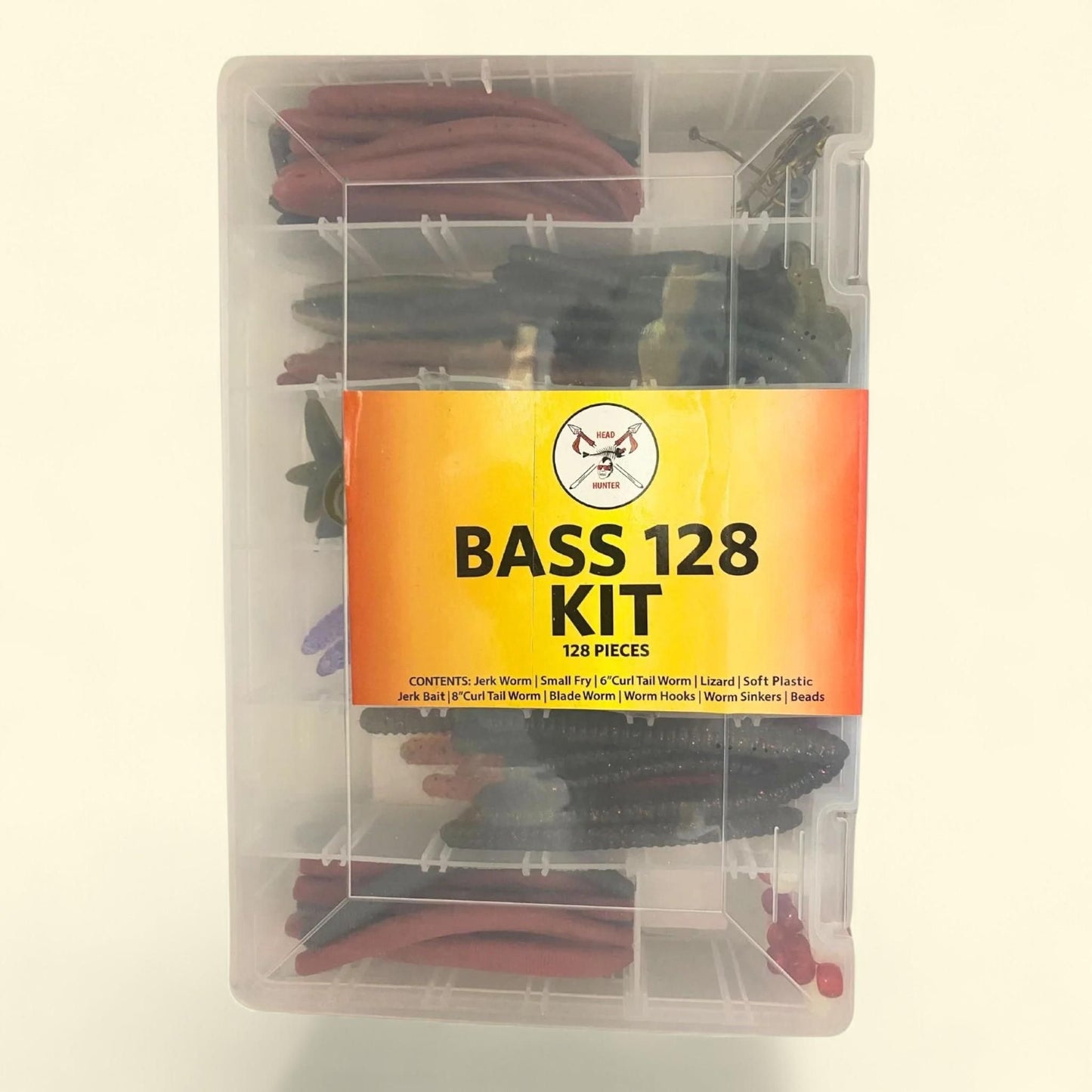 Kit de leurres pour bar Headhunter, 128 pièces