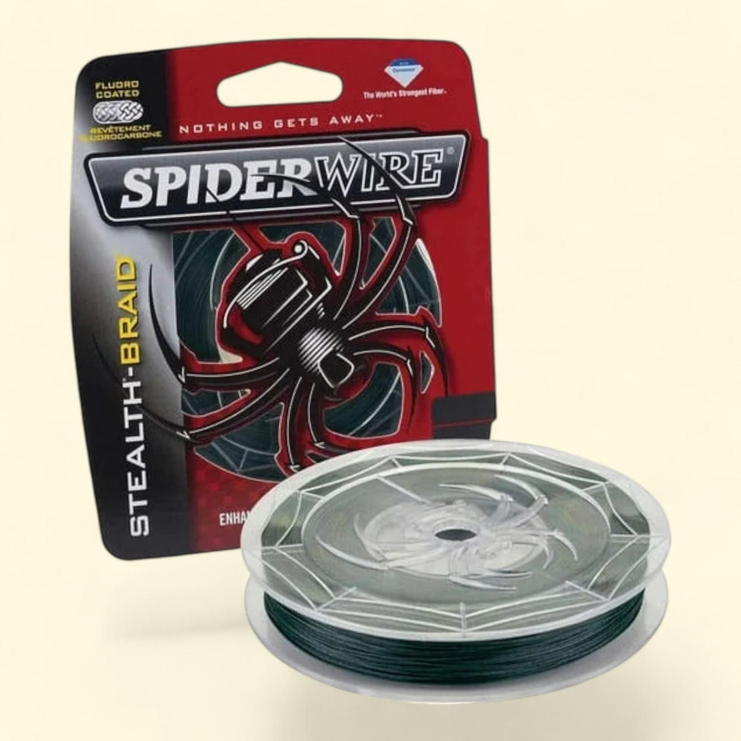 SpiderWire Stealth Braid Fishing Line, 30 lb, 125 yd