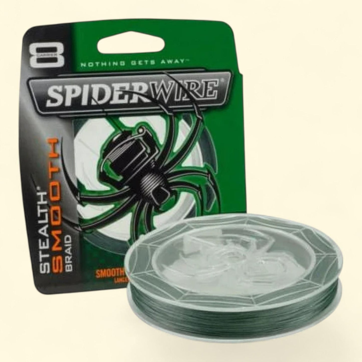 SpiderWire Stealth Smooth Braid Fishing Line, Moss Green, 20 lb, 125 yd