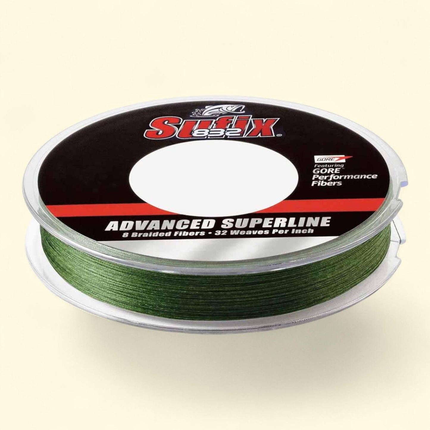 Sufix 832 Advanced Superline Braid Fishing Line 20 lb Lo-Vis Green 150 Yds