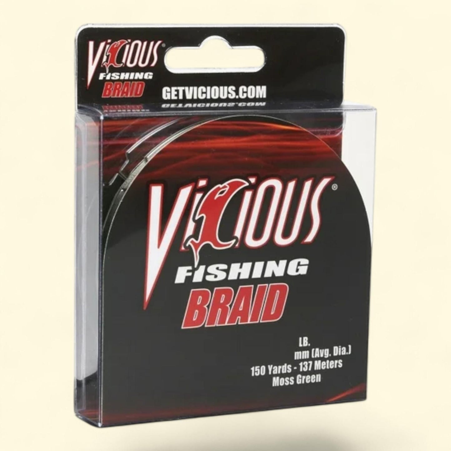 Vicious Standard Green Braid, 20 lb Test