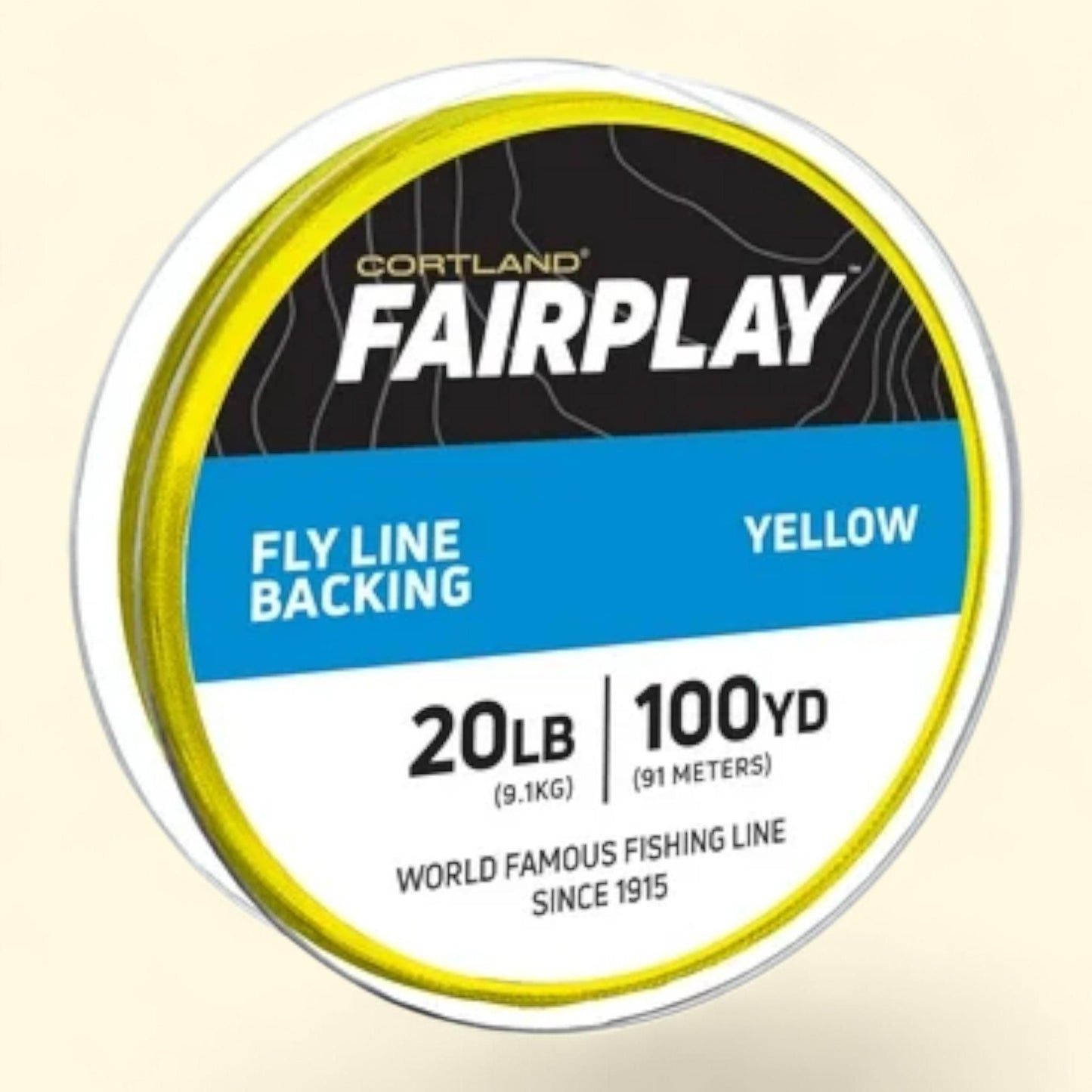 Cortland Fairplay Fly Line Reel Backing, 20 lb, 100 yd