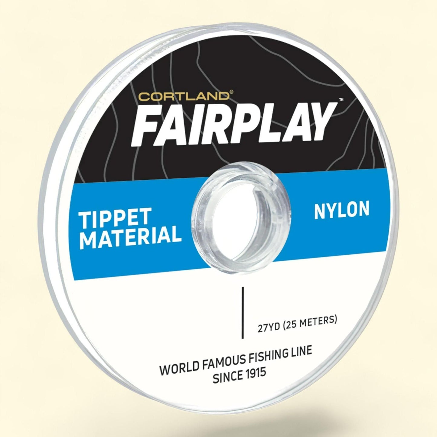 Cortland Fairplay Nylon Tippet Material, 27.3 Yards, 5X