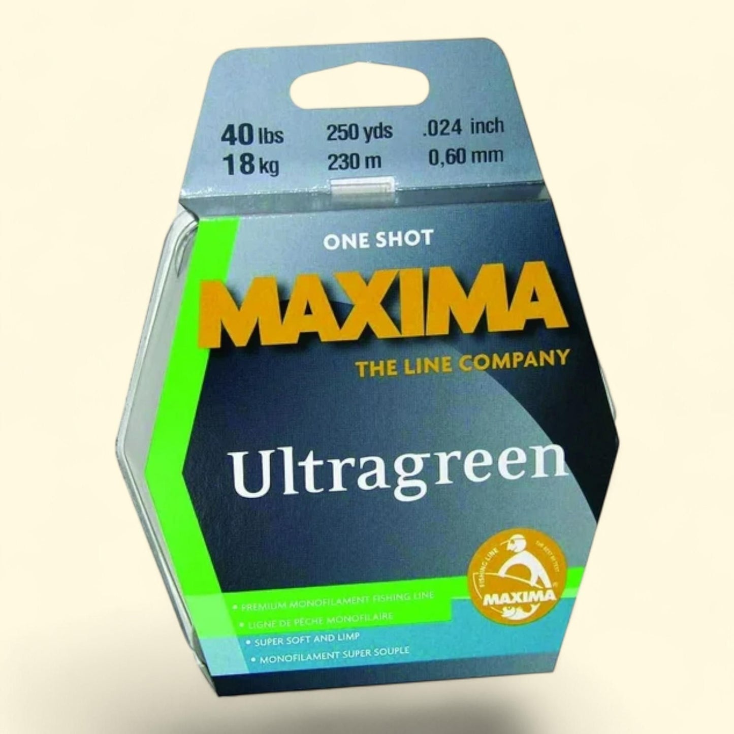Maxima One Shot Ultragreen Fishing Line, Size