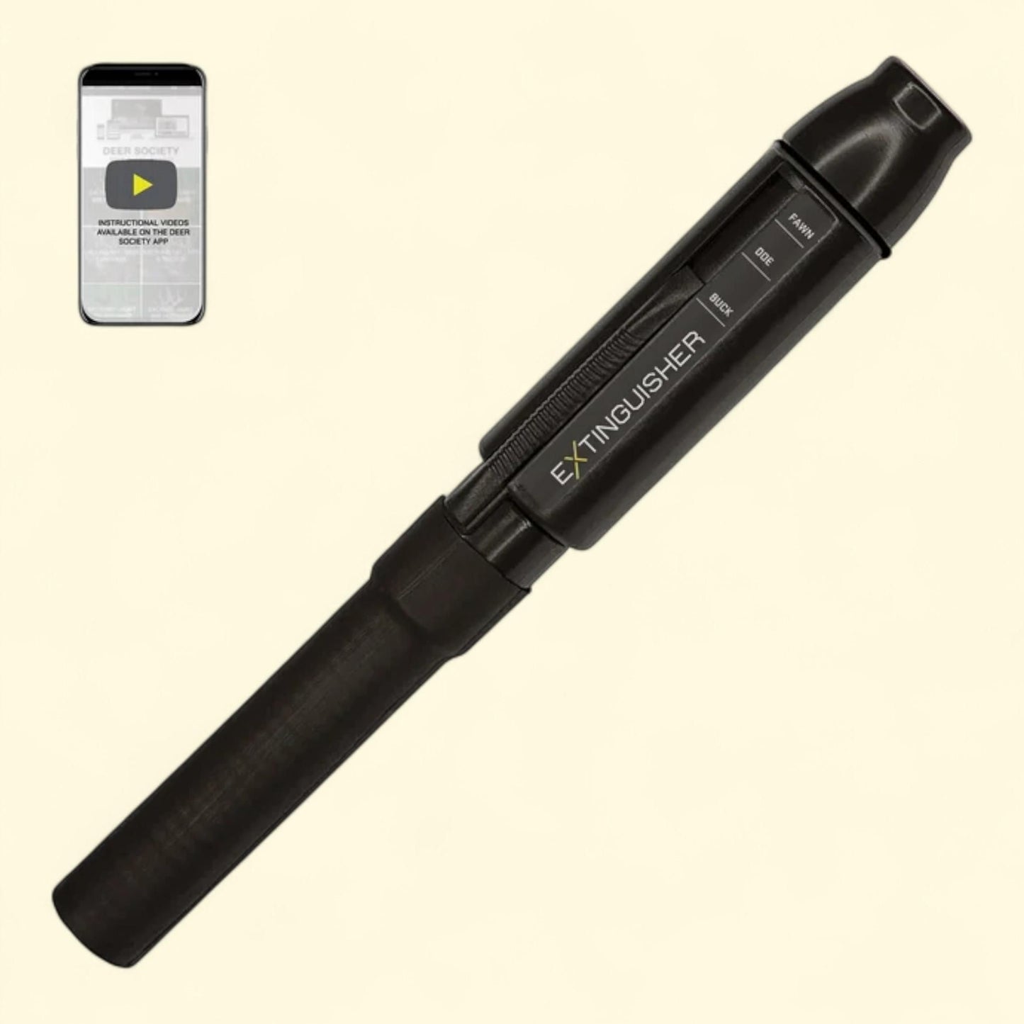 Illusion Systems Deer Call, Extinguisher Deer Call (Black)