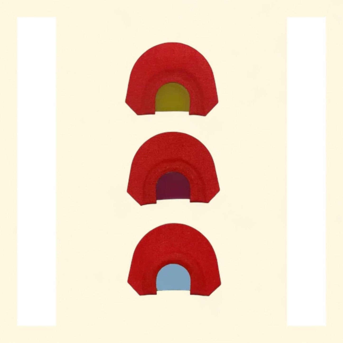 Mountain Echo Elk Mouth Call, 3-Pack