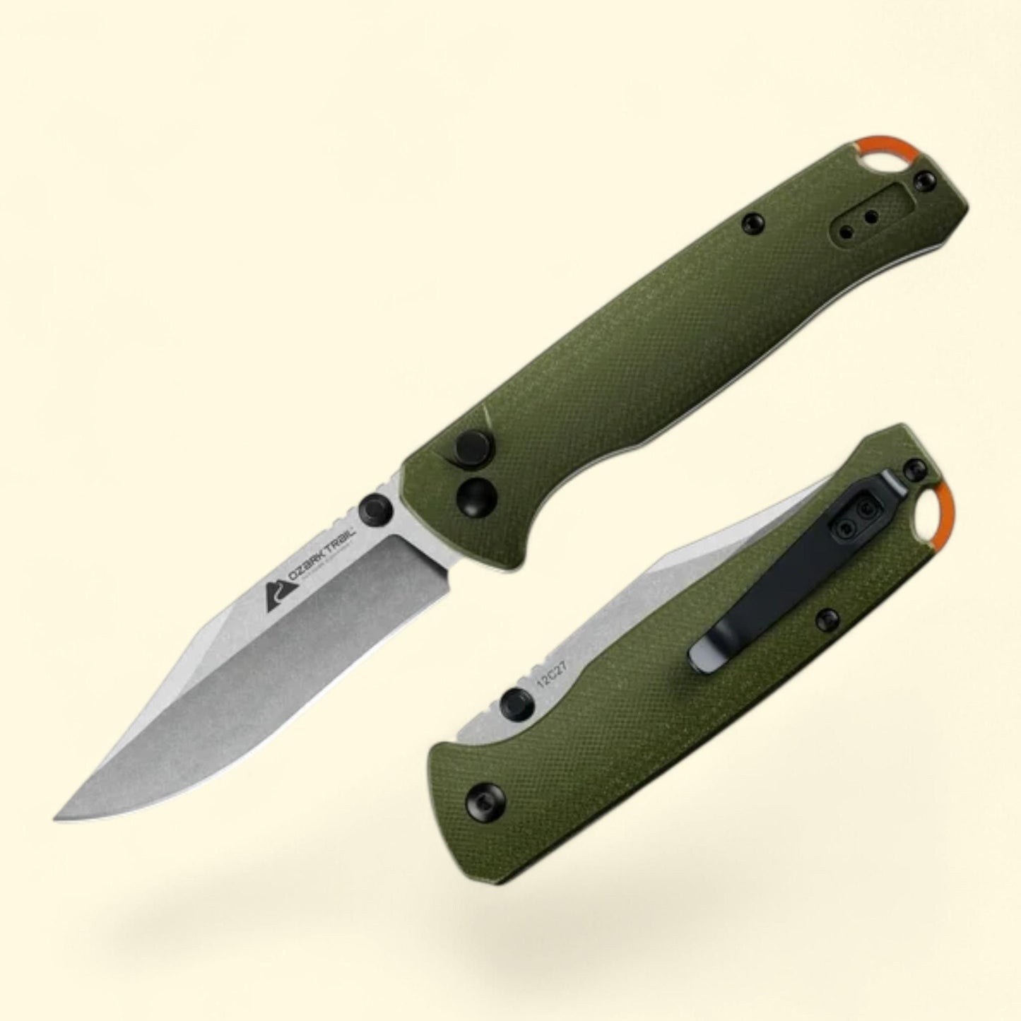 Ozark Trail Button Lock Knife, 7.5 inch