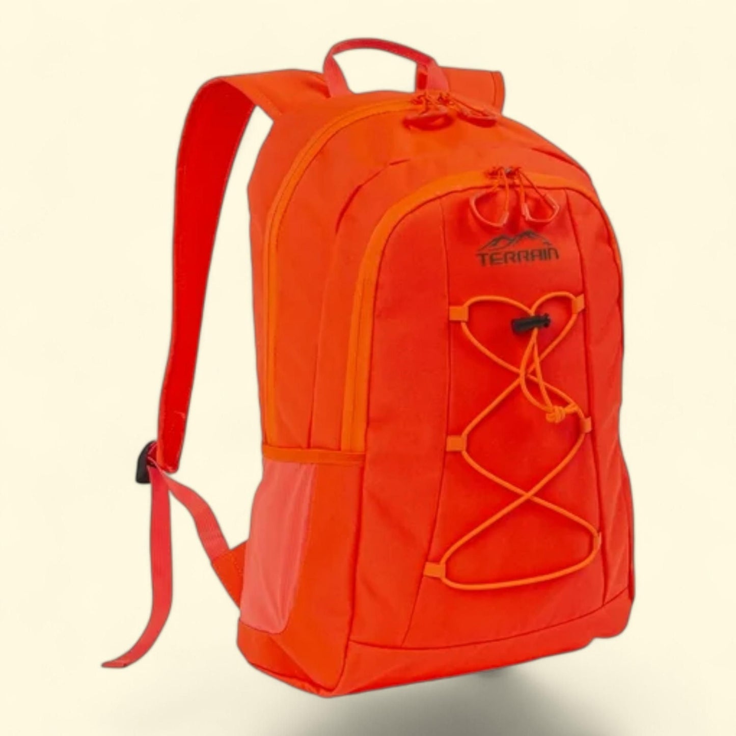 Terrain Tundra Camping Backpack, Blaze Orange, Polyester, 19238 — authentic US product shipped worldwide by Treatspree