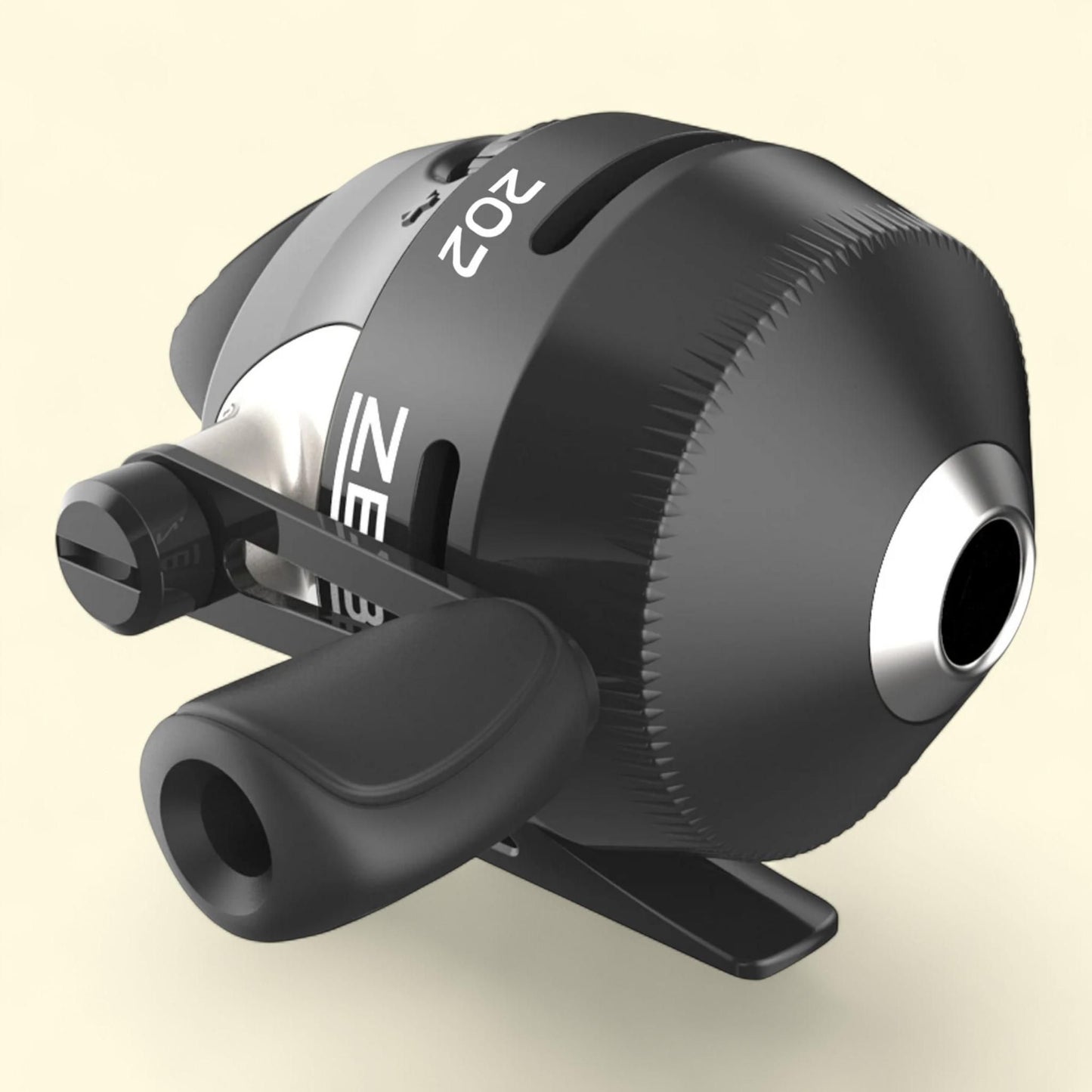 Zebco 202 Spincast Fishing Reel, Silver