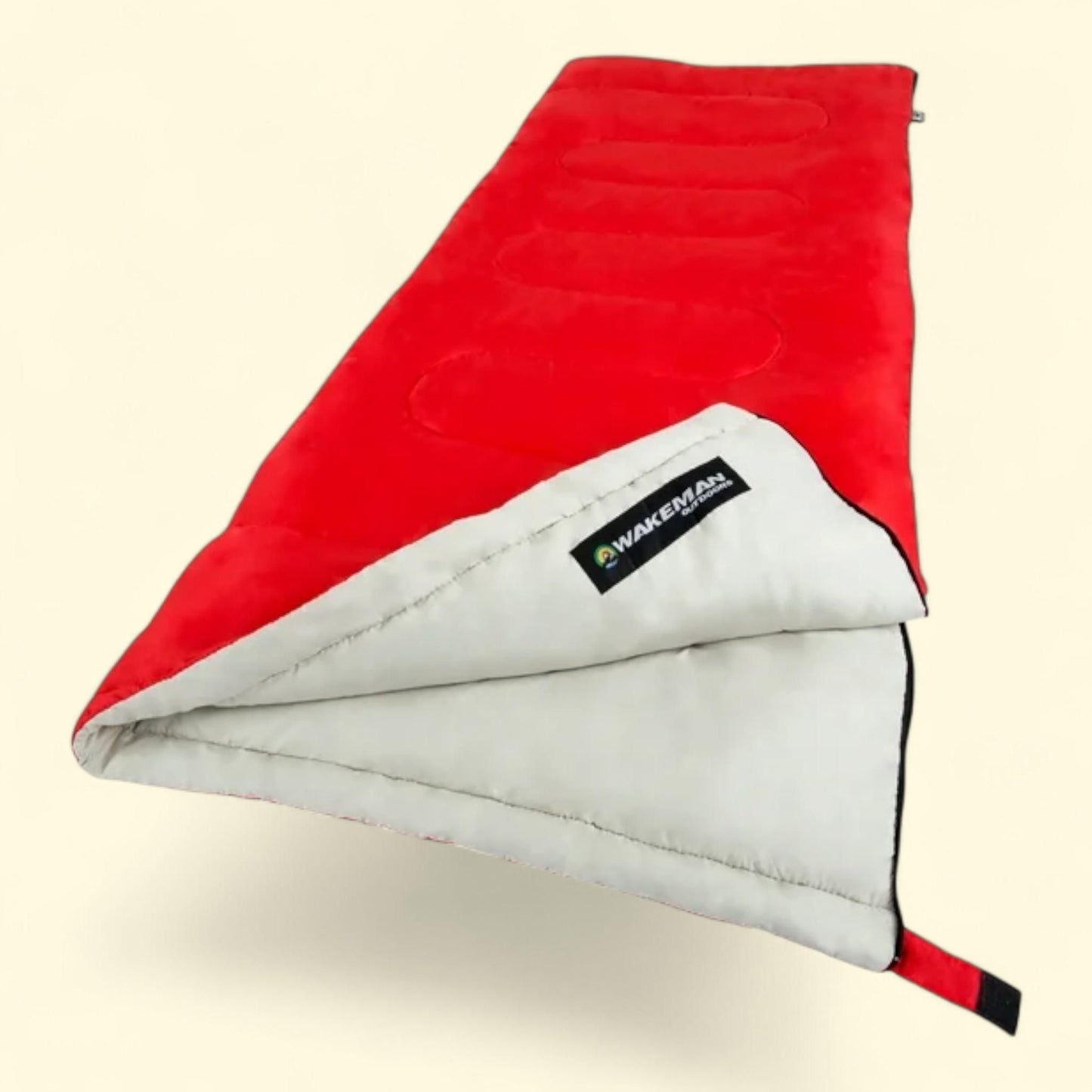 Wakeman Outdoors Spirit Lake Sleeping Bag, 2-Season - Adults and Kids, with Carrying Bag