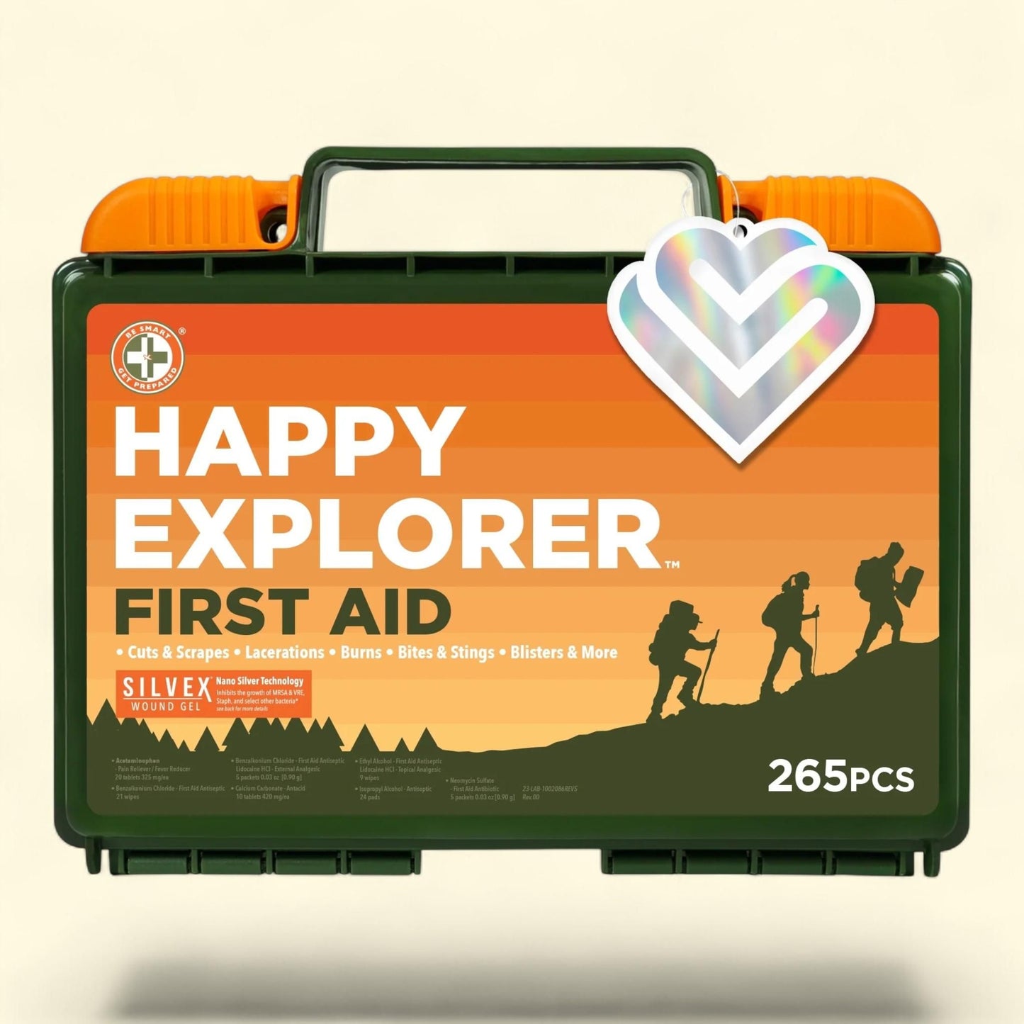 Happy Explorer Outdoor First Aid, 265 Piece