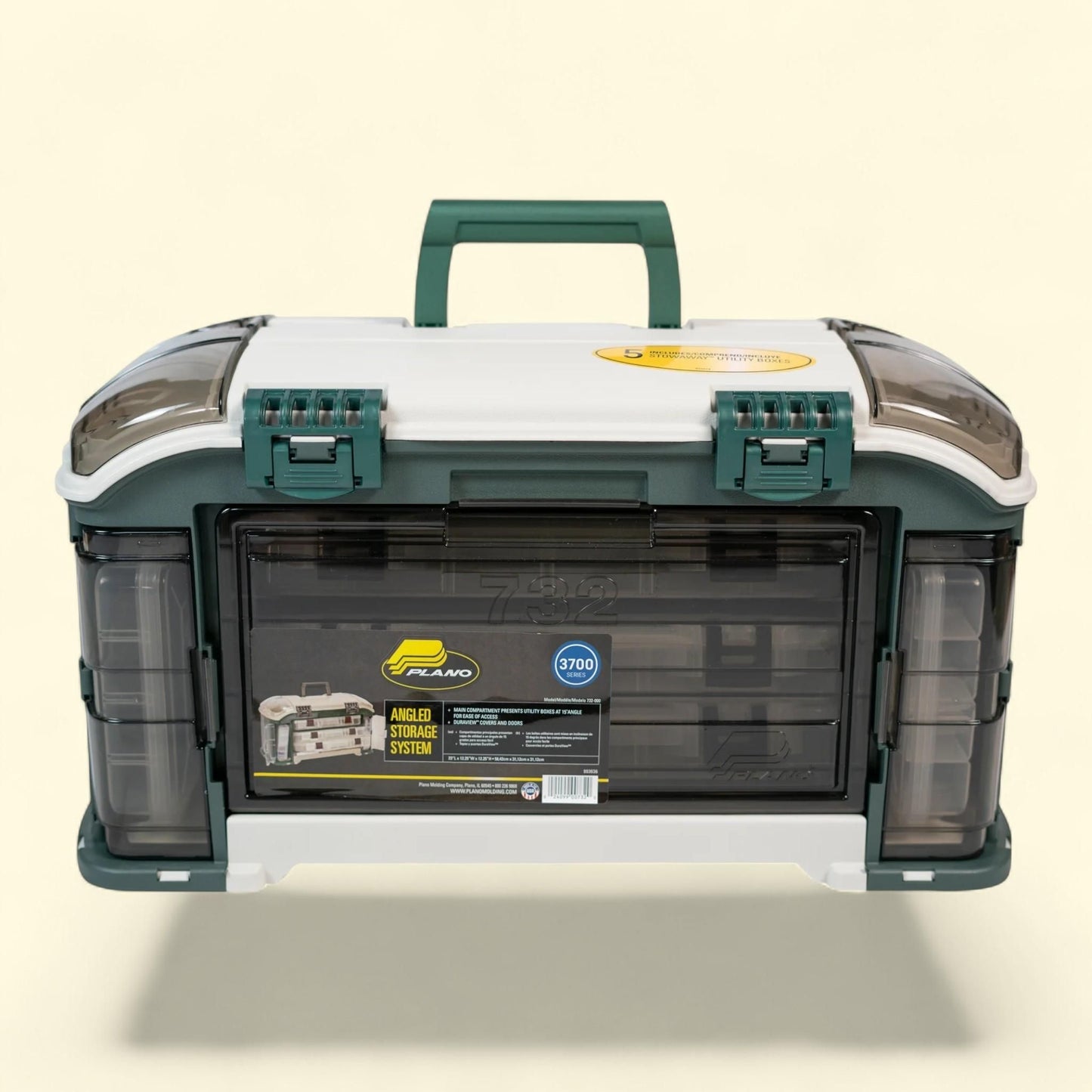 Plano Angled Fishing Tackle Box, 11.5oz