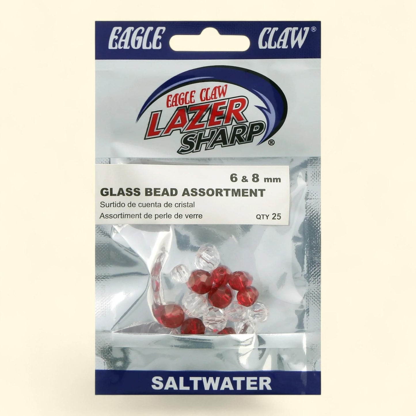 Eagle Claw Fishing Tackle, Glass Bead/Brass Clacker Assortment