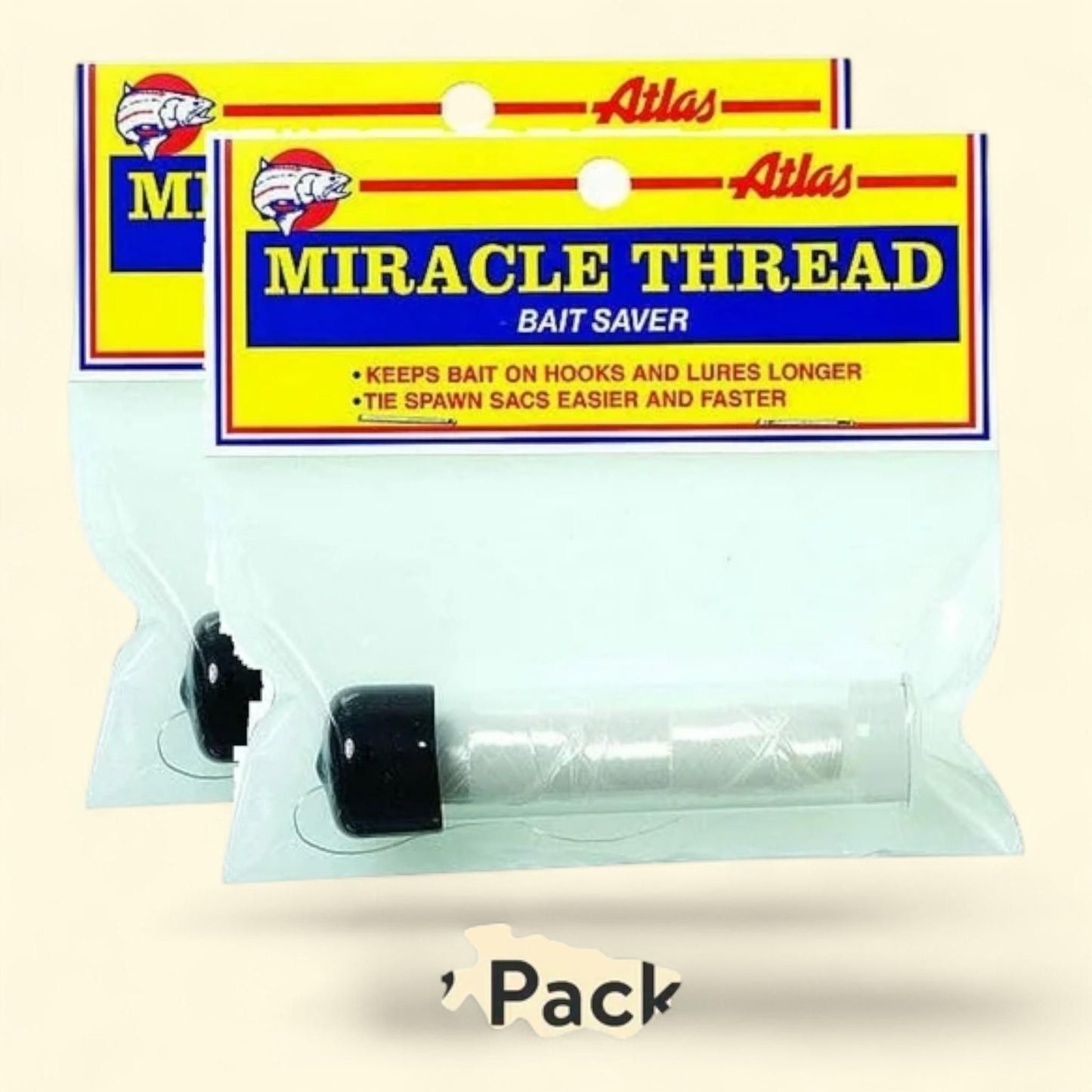 Atlas Mike's Miracle Thread, 2 pack, Clear