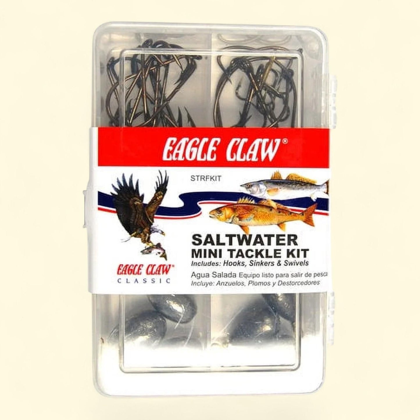 Eagle Claw Fishing, STRFKIT Saltwater Mini Tackle Kit